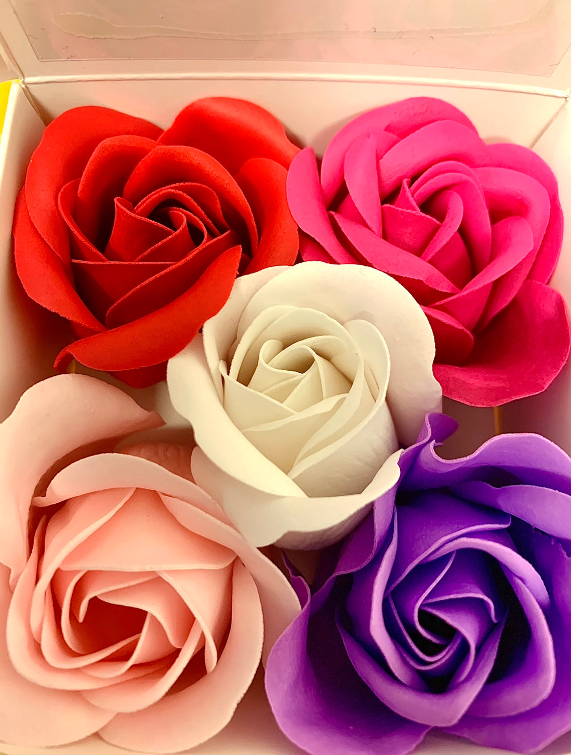 Soap Flowers Gift Box