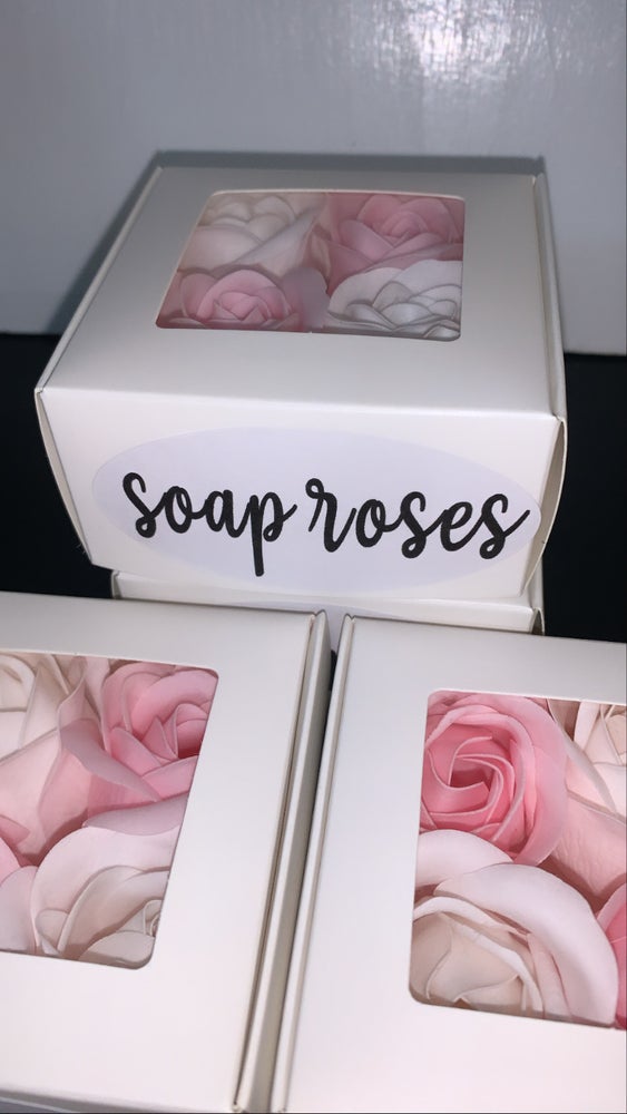 Soap Flowers Gift Box