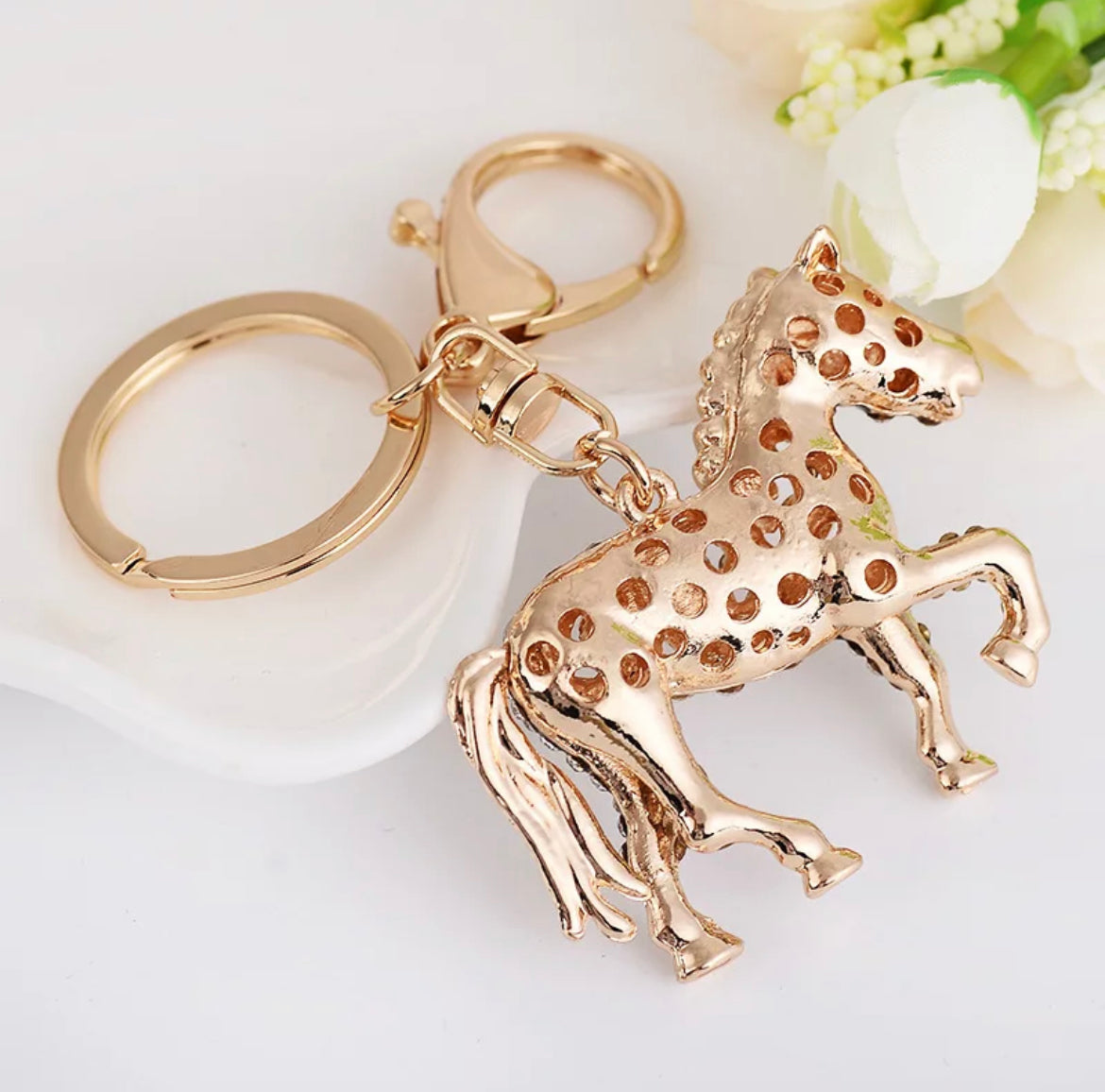 Horse keyring hot sale